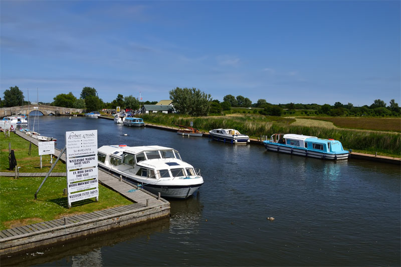 Public moorings at Potter Heigham
