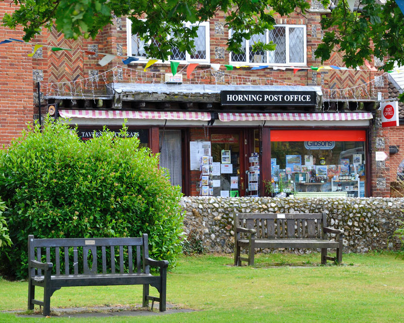 Horning Post Office on the Village Green